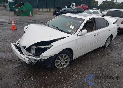 2004 Lexus Es 330 из США, поврежденный, VIN JTHBA30GX45010708